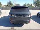 2018 Land Rover Range Rover Sport Supercharged/supercharged Dynamic Черный vin: SALWR2RE6JA182785