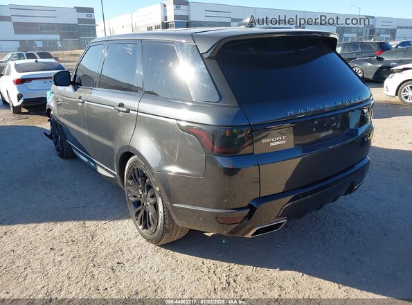 SALWR2RE8JA184697 2018 LAND ROVER RANGE ROVER SPORT Black Tył lewy