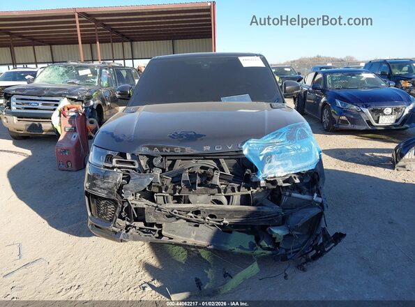 SALWR2RE8JA184697 2018 LAND ROVER RANGE ROVER SPORT Black Widok zestawu wskaźników