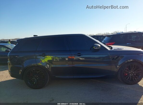 SALWR2RE8JA184697 2018 LAND ROVER RANGE ROVER SPORT Black Widok wnętrza z tyłu