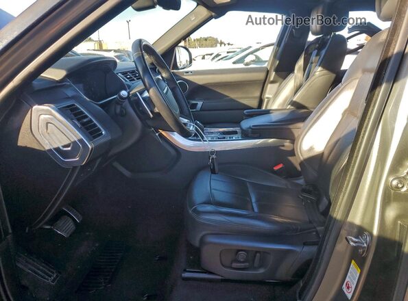 SALWR2REXJA804515 2018 LAND ROVER RANGE Gray Widok wnętrza z przodu