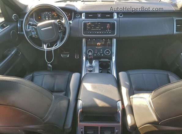 SALWR2REXJA804515 2018 LAND ROVER RANGE Gray Widok deski rozdzielczej
