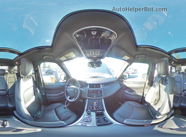 SALWR2REXJA804515 2018 LAND ROVER RANGE Gray Widok wnętrza 360 stopni