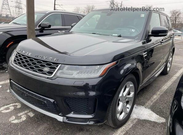 SALWR2RK8JA181756 2018 LAND ROVER RANGE ROVER Black Przód lewy