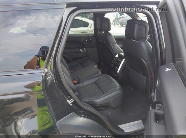 SALWR2RU1KA863705 2019 LAND ROVER RANGE ROVER SPORT Black Widok naklejki z numerem VIN