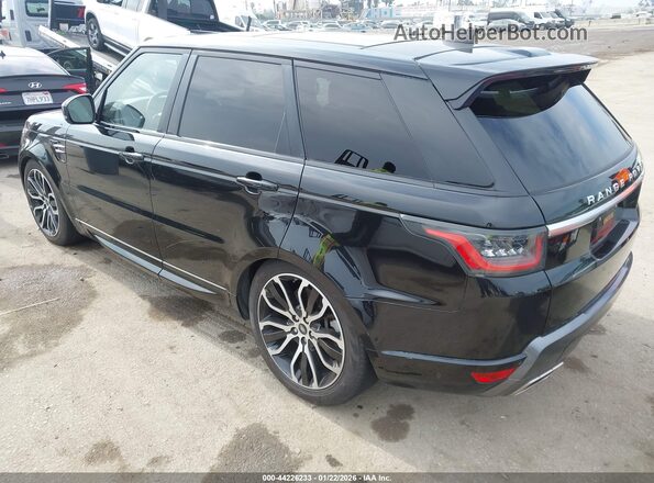 SALWR2RU1KA863705 2019 LAND ROVER RANGE ROVER SPORT Black Tył lewy