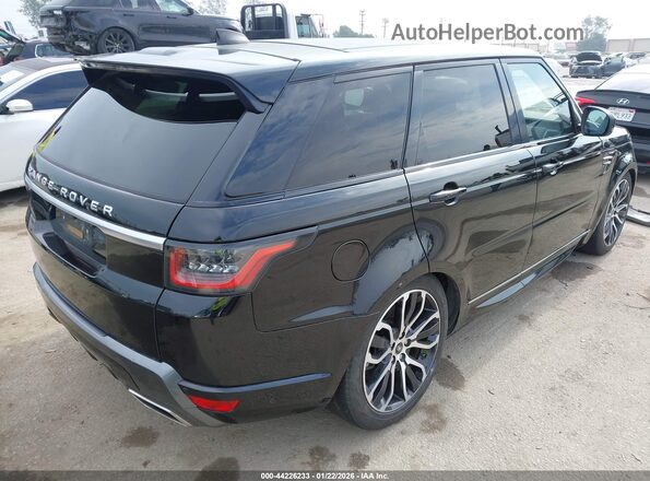 SALWR2RU1KA863705 2019 LAND ROVER RANGE ROVER SPORT Black Tył prawy