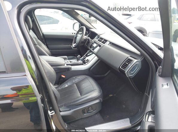 SALWR2RU1KA863705 2019 LAND ROVER RANGE ROVER SPORT Black Widok wnętrza z przodu