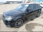 2019 Land Rover Range Rover Sport Hse Mhev Black vin: SALWR2RU1KA863705