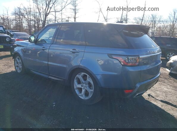 SALWR2RV0JA805656 2018 LAND ROVER RANGE ROVER SPORT Navy Задняя левая четверть