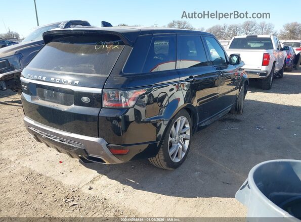 SALWR2RV1KA826551 2019 LAND ROVER RANGE ROVER SPORT Black Tył prawy