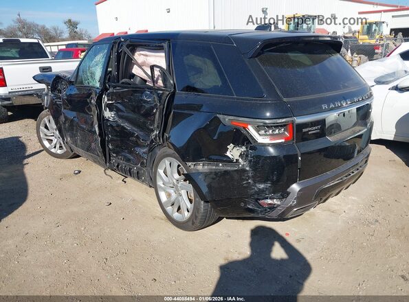 SALWR2RV1KA826551 2019 LAND ROVER RANGE ROVER SPORT Black Tył lewy