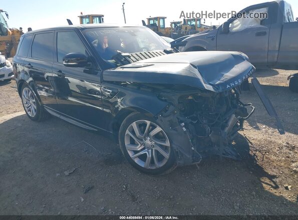 SALWR2RV1KA826551 2019 LAND ROVER RANGE ROVER SPORT Black Przód prawy