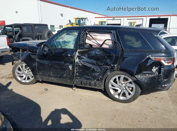 SALWR2RV1KA826551 2019 LAND ROVER RANGE ROVER SPORT Black Widok wnętrza z tyłu