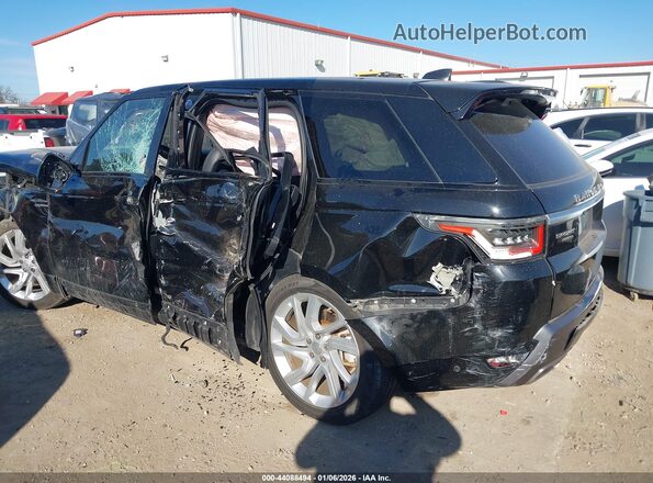 SALWR2RV1KA826551 2019 LAND ROVER RANGE ROVER SPORT Black Widok z przodu