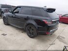 2018 Land Rover Range Rover Sport Hse Черный vin: SALWR2RV3JA193517