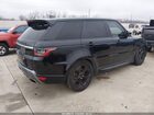 2018 Land Rover Range Rover Sport Hse Черный vin: SALWR2RV3JA193517