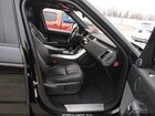 2018 Land Rover Range Rover Sport Hse Черный vin: SALWR2RV3JA193517