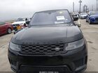 2018 Land Rover Range Rover Sport Hse Черный vin: SALWR2RV3JA193517