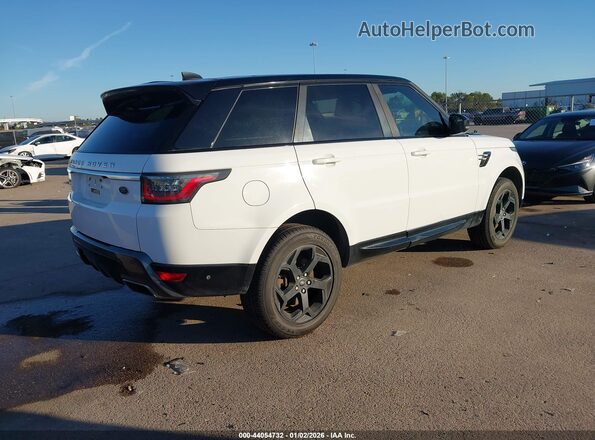 SALWR2RV4KA841593 2019 LAND ROVER RANGE ROVER SPORT White Trasero derecho