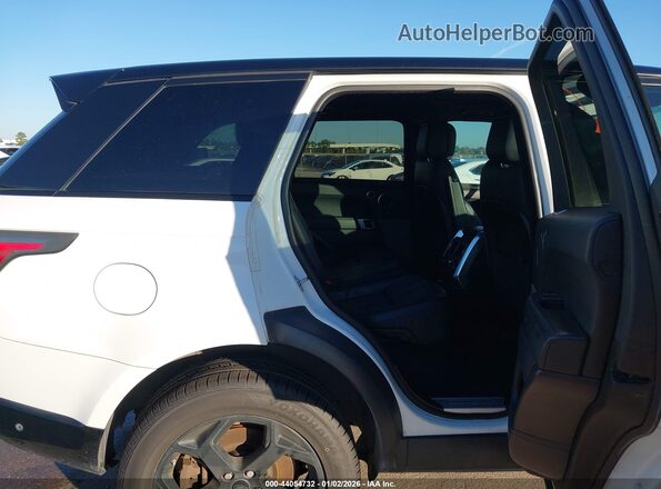 SALWR2RV4KA841593 2019 LAND ROVER RANGE ROVER SPORT White Vista de la etiqueta del VIN