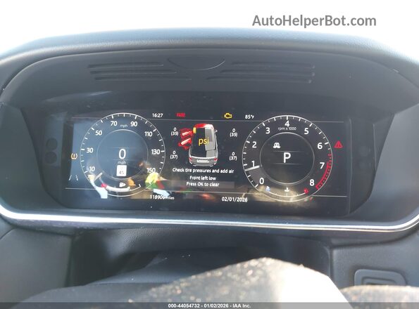 SALWR2RV4KA841593 2019 LAND ROVER RANGE ROVER SPORT White Vista de los asientos traseros