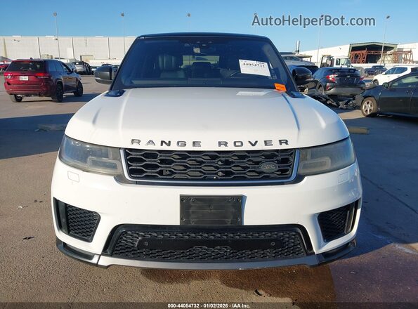 SALWR2RV4KA841593 2019 LAND ROVER RANGE ROVER SPORT White Vista del cuadro de instrumentos