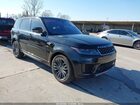 2018 Land Rover Range Rover Sport Hse Черный vin: SALWR2RV6JA404838