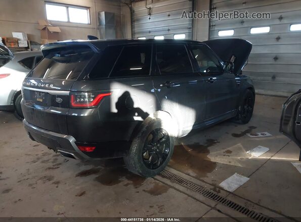 SALWR2RV6JA811512 2018 LAND ROVER RANGE ROVER SPORT Black Tył prawy