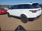 2018 Land Rover Range Rover Sport Hse Белый vin: SALWR2RV7JA191639