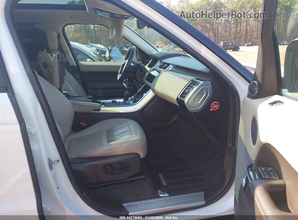 SALWR2RV7JA191639 2018 LAND ROVER RANGE ROVER SPORT Белый Вид салона спереди