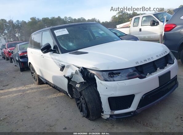 SALWR2RV7JA404931 2018 LAND ROVER RANGE ROVER SPORT White Przód prawy