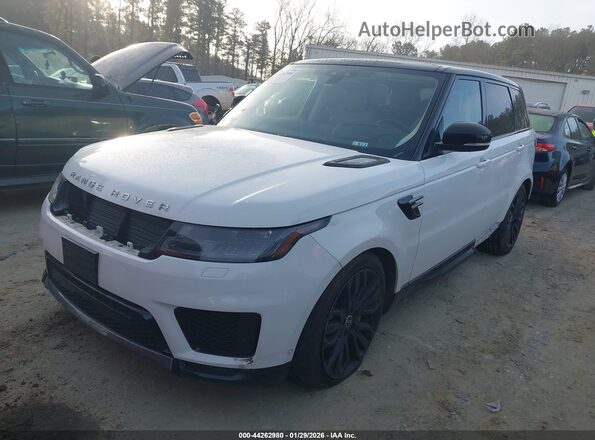 SALWR2RV7JA404931 2018 LAND ROVER RANGE ROVER SPORT White Przód lewy