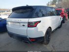 2018 Land Rover Range Rover Sport Hse White vin: SALWR2RV7JA404931