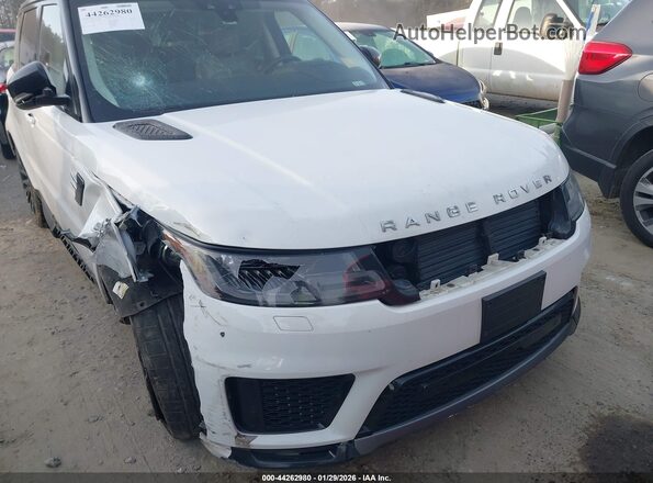 SALWR2RV7JA404931 2018 LAND ROVER RANGE ROVER SPORT White Widok z przodu