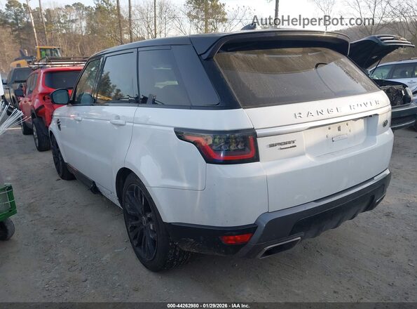 SALWR2RV7JA404931 2018 LAND ROVER RANGE ROVER SPORT White Tył lewy