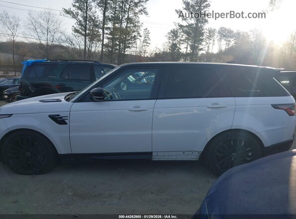 SALWR2RV7JA404931 2018 LAND ROVER RANGE ROVER SPORT White Widok wnętrza 360 stopni
