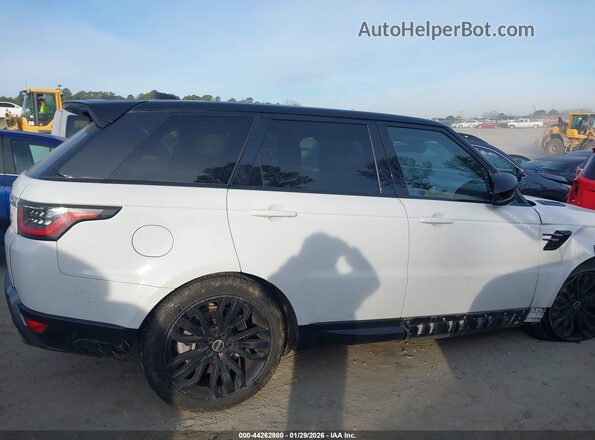 SALWR2RV7JA404931 2018 LAND ROVER RANGE ROVER SPORT White Widok wnętrza z tyłu