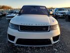 2019 Land Rover Range Rover Sport Hse Белый vin: SALWR2RV7KA829051
