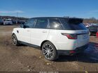 2019 Land Rover Range Rover Sport Hse Белый vin: SALWR2RV7KA840101