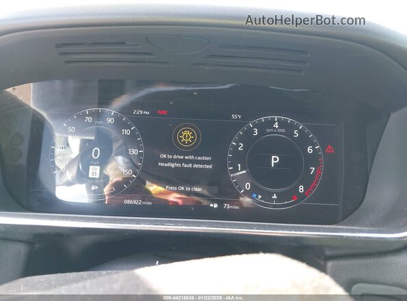 SALWR2RV7KA840101 2019 LAND ROVER RANGE ROVER SPORT Белый Вид задних сидений