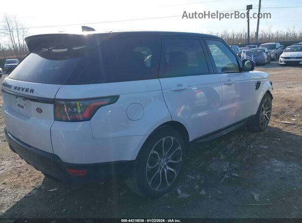 SALWR2RV7KA840101 2019 LAND ROVER RANGE ROVER SPORT Белый Задняя правая четверть