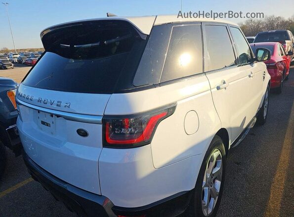 SALWR2RV8KA420377 2019 LAND ROVER RANGE ROVER Белый Вид спереди