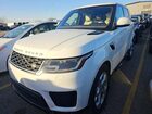 2019 Land Rover Range Rover Sport Hse Белый vin: SALWR2RV8KA420377