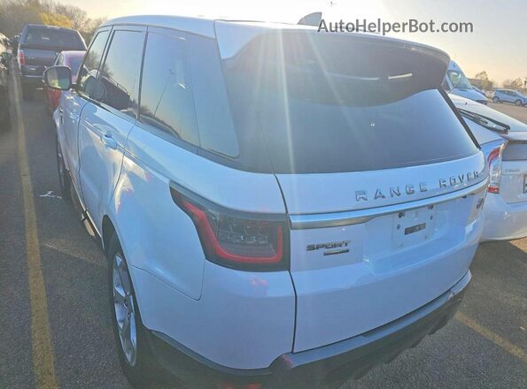 SALWR2RV8KA420377 2019 LAND ROVER RANGE ROVER Белый Передняя правая четверть