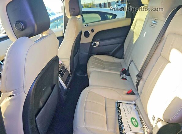 SALWR2RV8KA420377 2019 LAND ROVER RANGE ROVER Белый Вид салона спереди