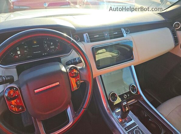 SALWR2RV8KA420377 2019 LAND ROVER RANGE ROVER Белый Вид задних сидений