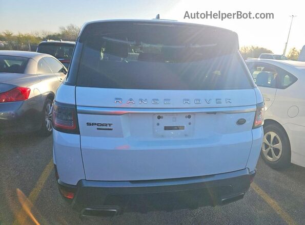 SALWR2RV8KA420377 2019 LAND ROVER RANGE ROVER Белый Вид подкапотного пространства