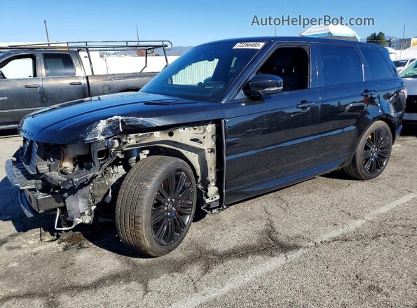 SALWR2SE0NA234783 2022 LAND ROVER RANGE Black წინა მარცხენა ხედი სამი მეოთხედიდან