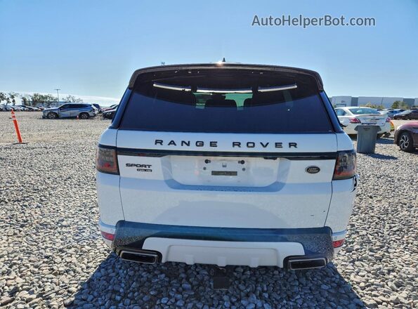 SALWR2SE3MA757097 2021 LAND ROVER RANGE White Vista trasera
